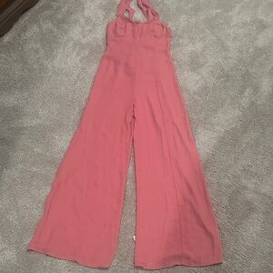 Elegant Pink Jumpsuit